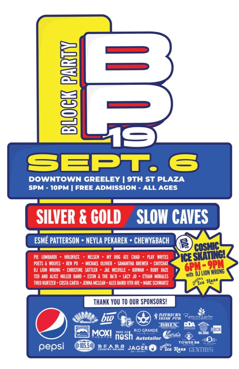 Block Party 2019 poster