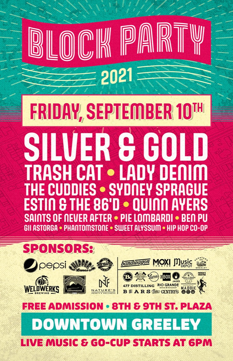 Block Party 2021 poster
