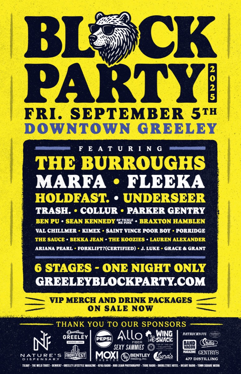 Block Party 2025 poster